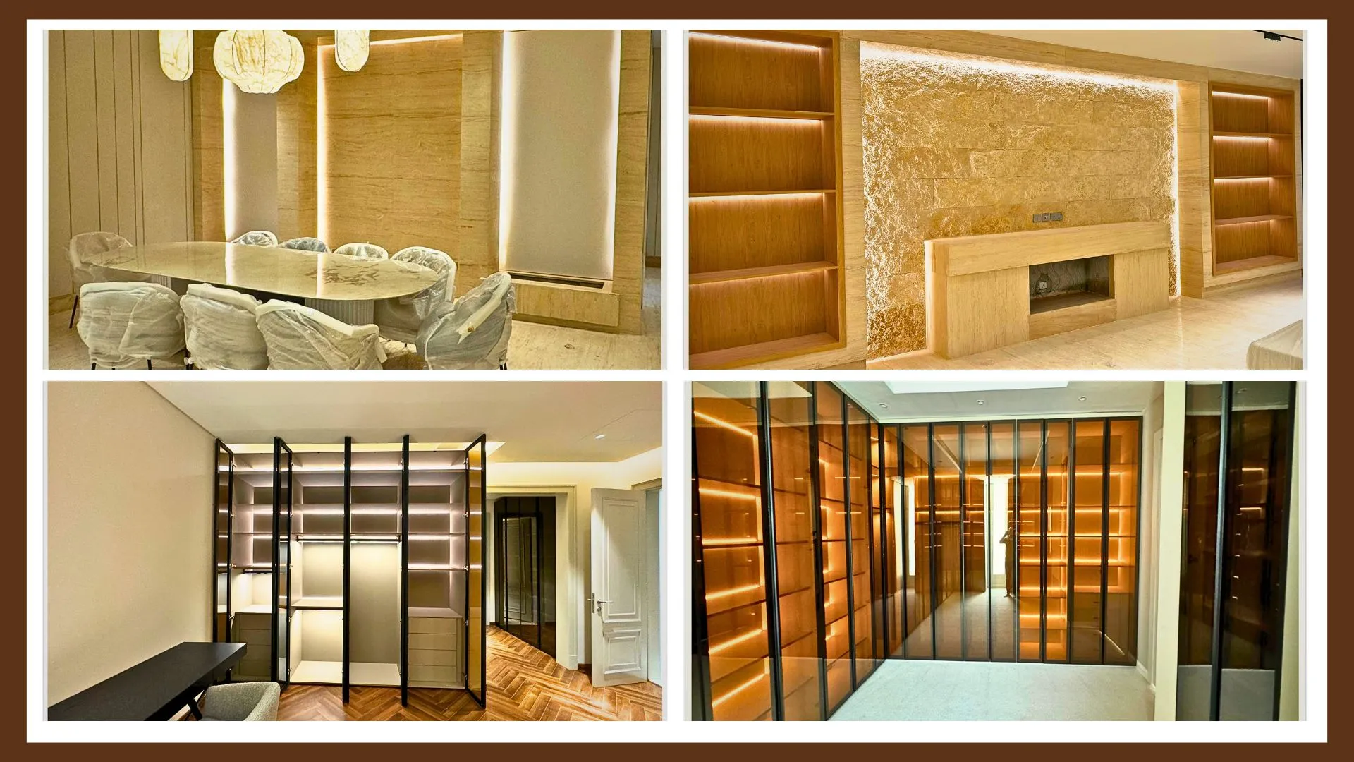 ديكورات خشبية